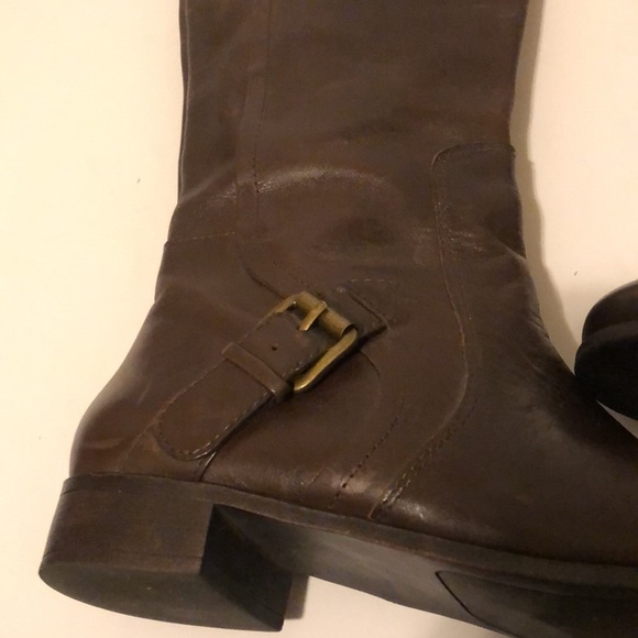 Nine West Vintage America Women's Vasookie Riding Boot Brown Size 8M - Picture 5 of 16